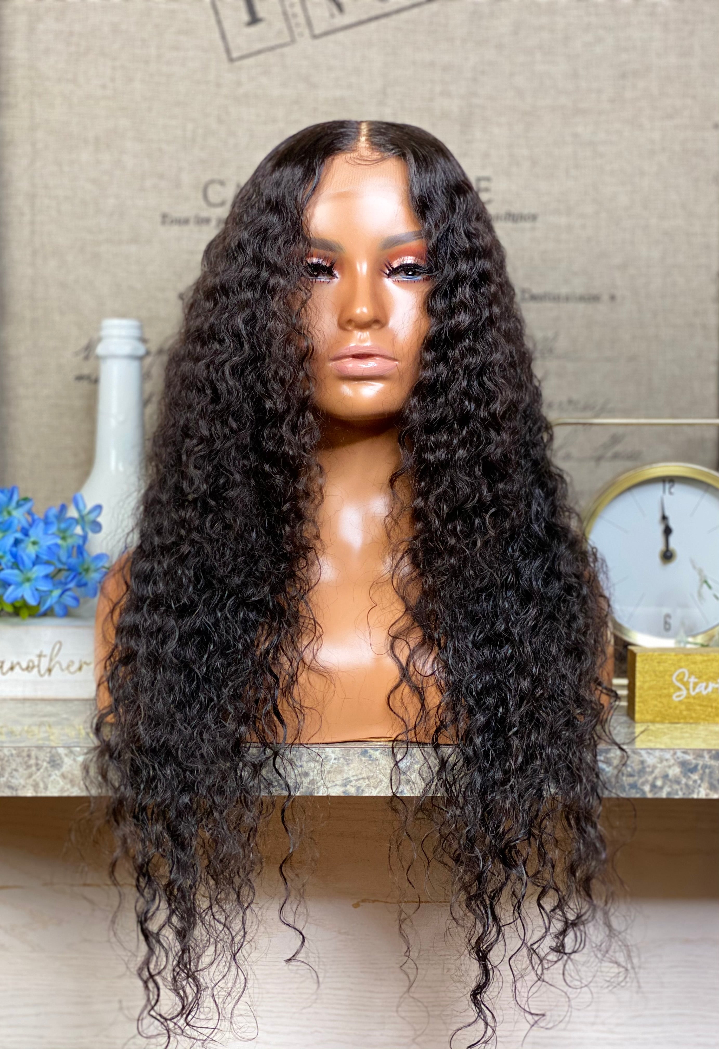 Raw Burmese Curly Closure